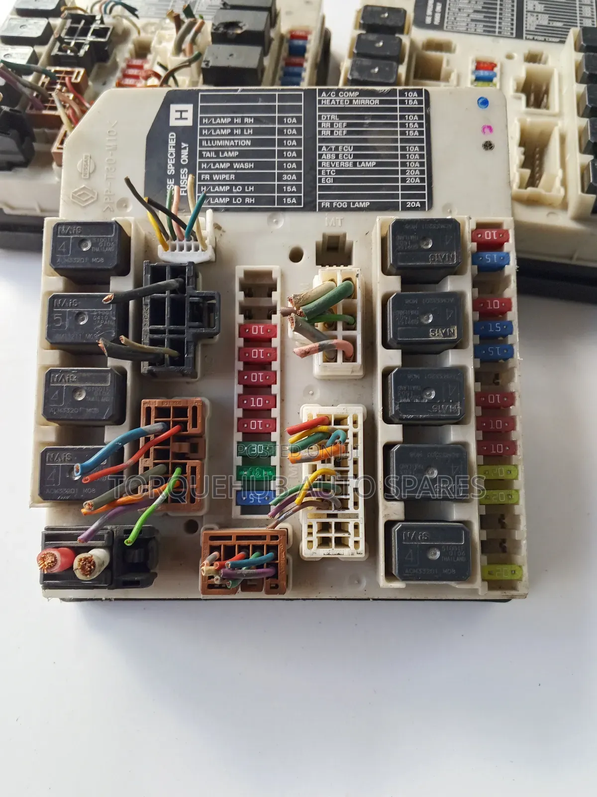 Nissan Navara Fusebox