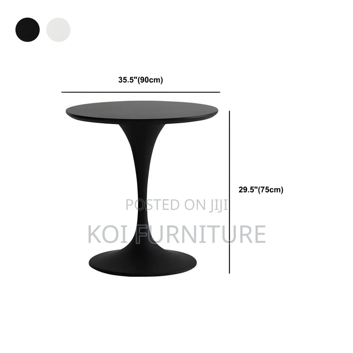 Coffee Table; Classic Round Marble 4 Seaters Home Office Coffee Table
