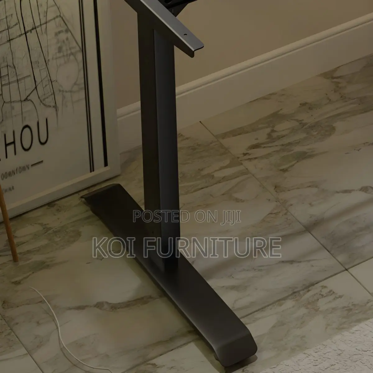 Office Table; 1.6m Height Adjustable Home Office Smooth Motor Desk