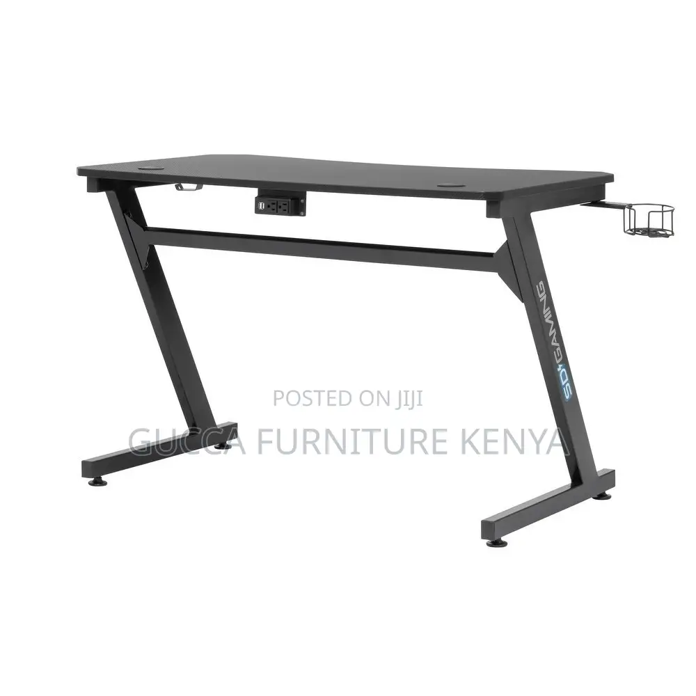 120cm X 60cm Black Ergonomic Gaming Desk