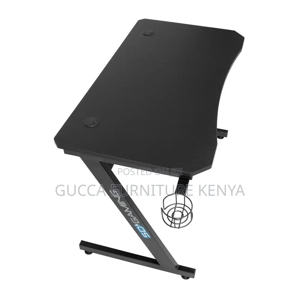 120cm X 60cm Black Ergonomic Gaming Desk