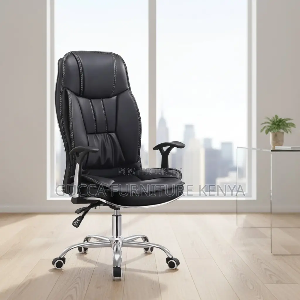 Reclining Leather Ergonomic Generic Chair