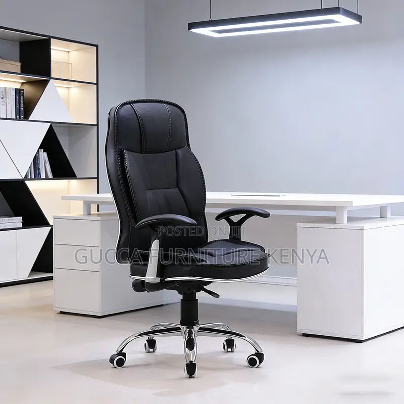 Reclining Leather Ergonomic Generic Chair