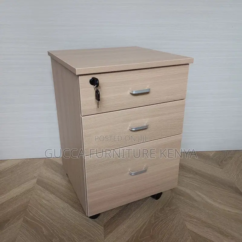 Office Three-Drawers Desk Pedestal Cabinet