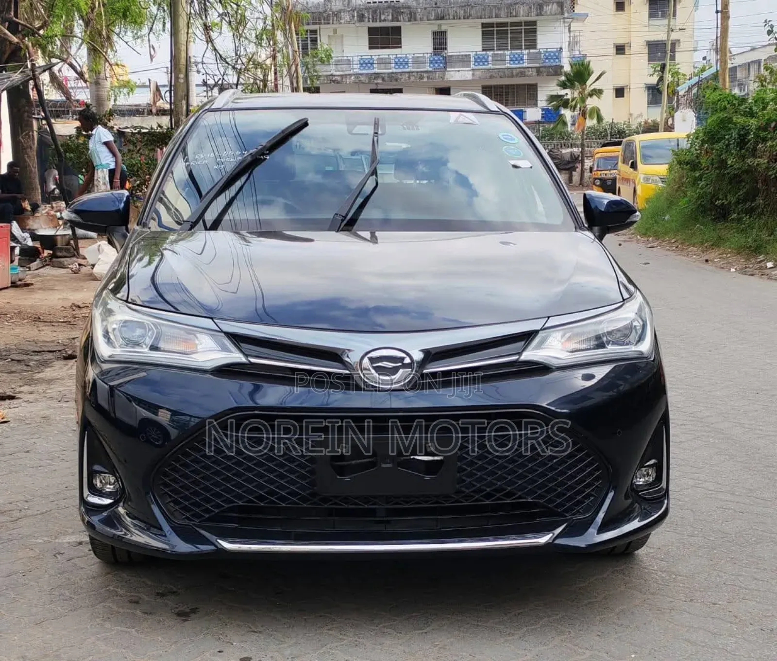 Toyota Corolla Fielder 2017 Blue