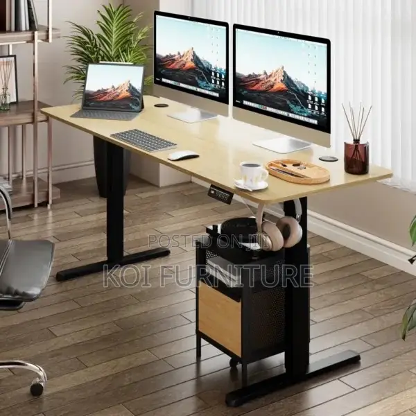 Office Desk; Home Studio Adjustable Height Digital Desk