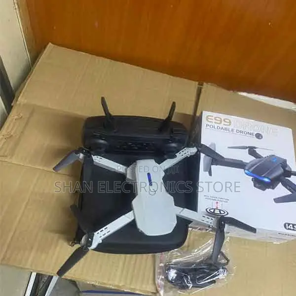 Affordable Indoor and Outdoor E99 Toy Drone for Kids – No Cam