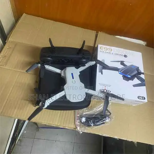 E99 Pro Drone (With No Cam) – GPS Auto- Rc Quadcopter Drone,