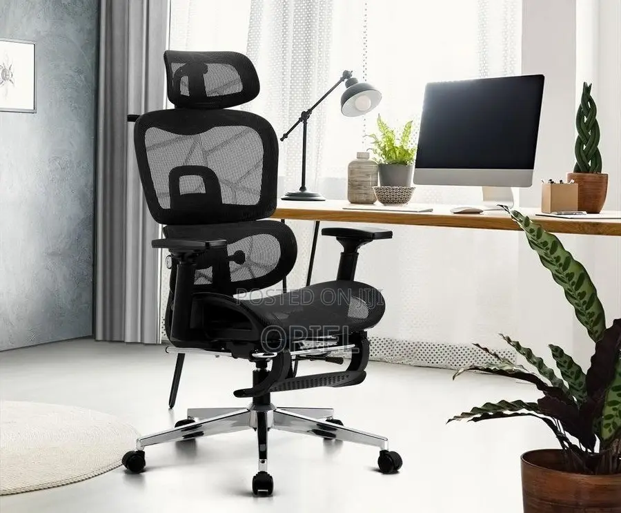 Office Chair : Office High-Back Orthopedic Mesh Chair