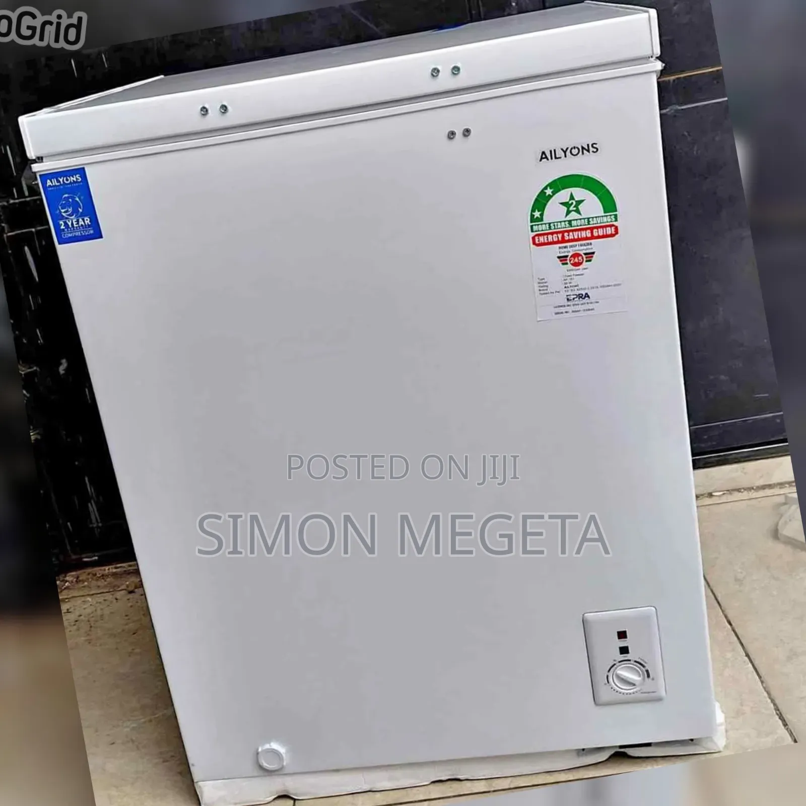 Restocked Ailyons 200 Litres Deep Freezer