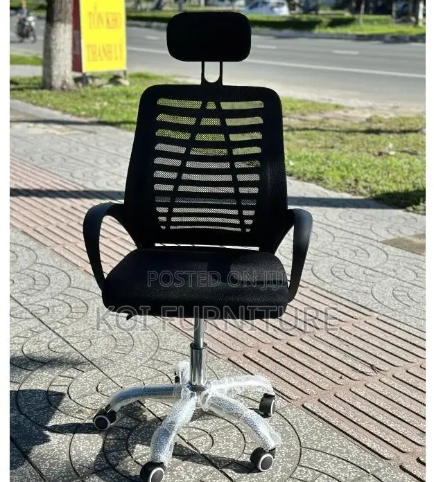 Office Chairs; Swivel Rolling Headrest Home Office Seat