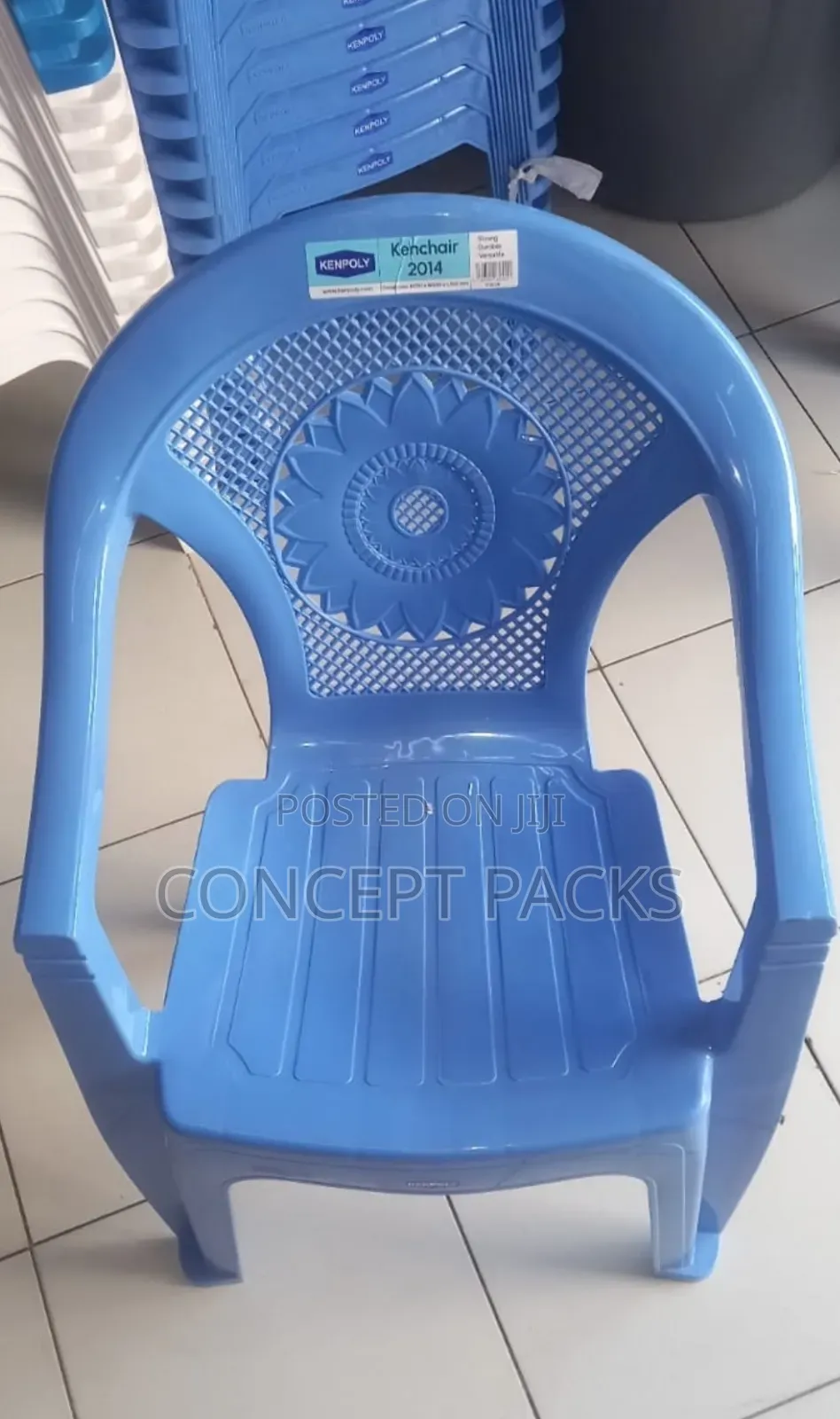 Kenpoly 2014 Nublue Plastic Armchair.