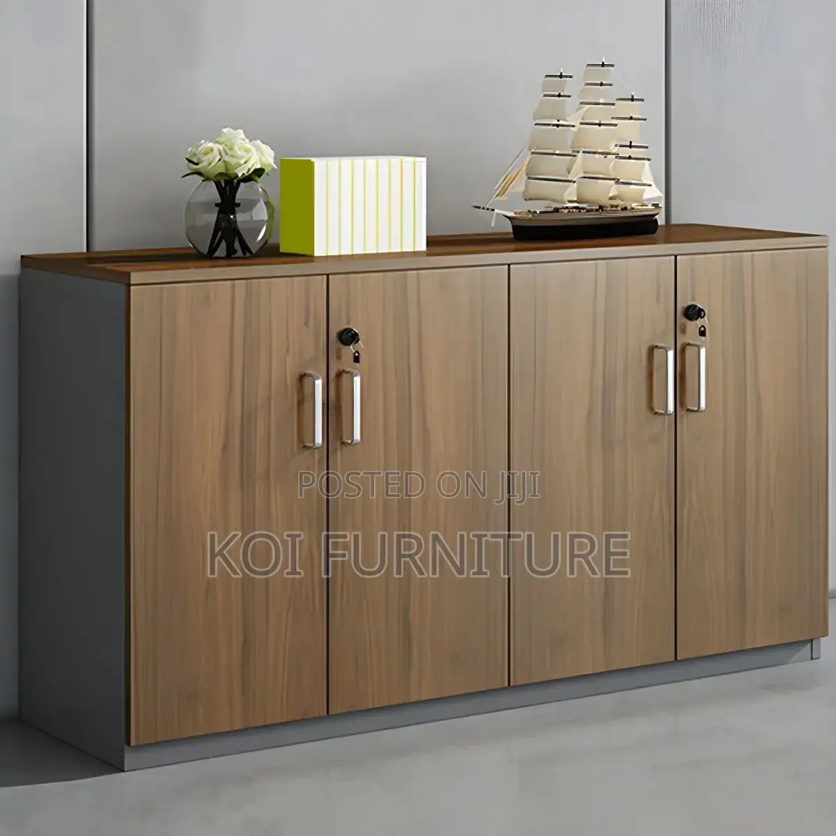 Office Cabinet; Modern Organization Wooden Credenza Cabinet