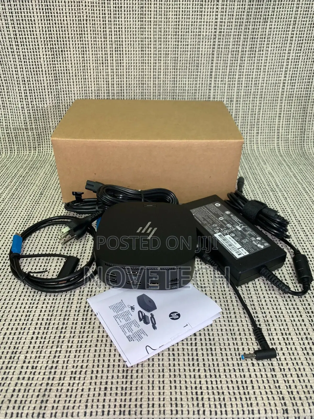 Hp Usb-C G5 120w Power Delivery Docking Station, Black