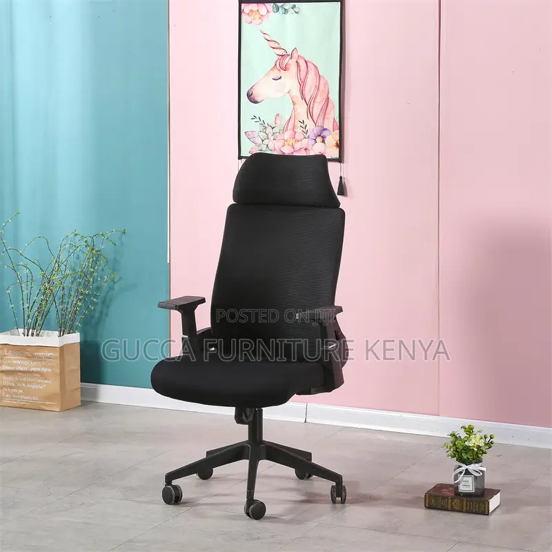 Ergonomic Mesh Computer Seat With Headrest