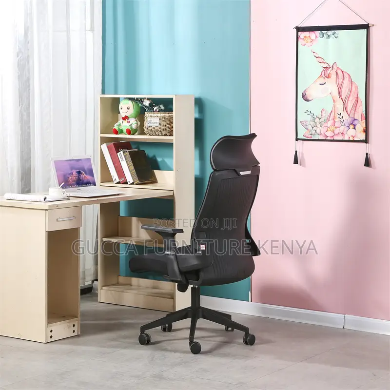Ergonomic Mesh Computer Seat With Headrest