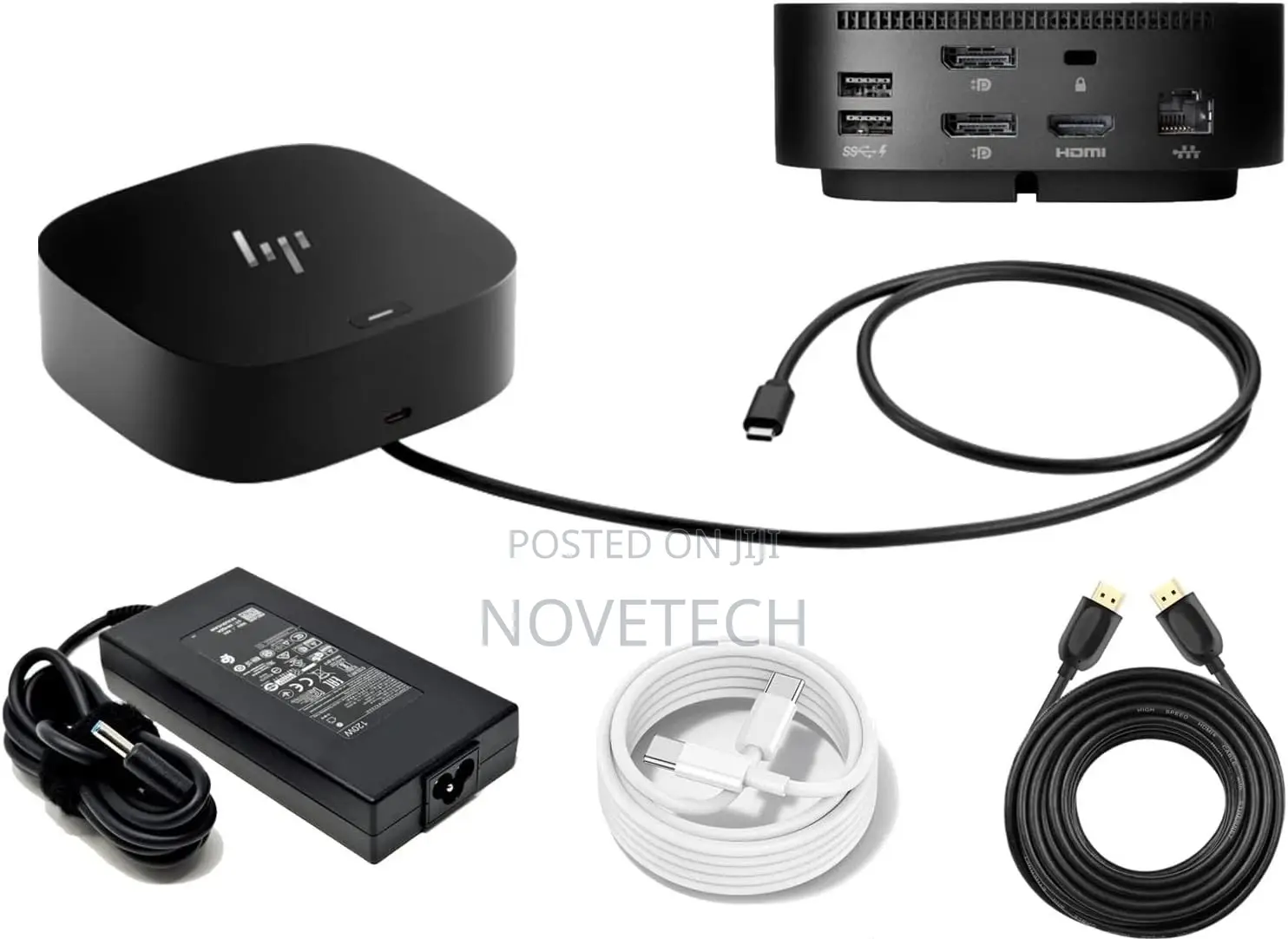Hp Usb-C Dock G5 Multiport Docking Station Laptop Dual Monitor