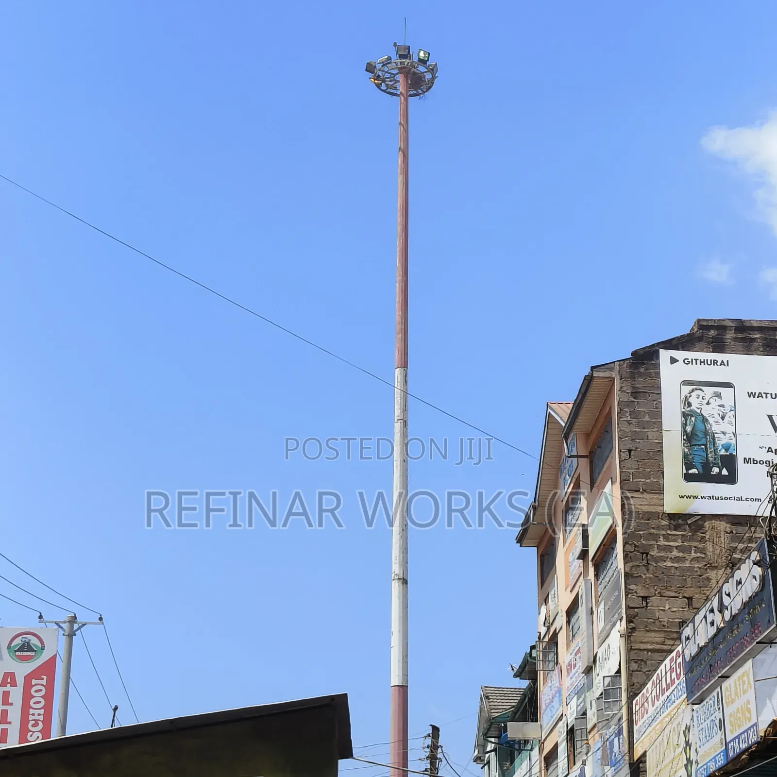 Village Rural High Mast Lighting Towers (Reliable Durable)