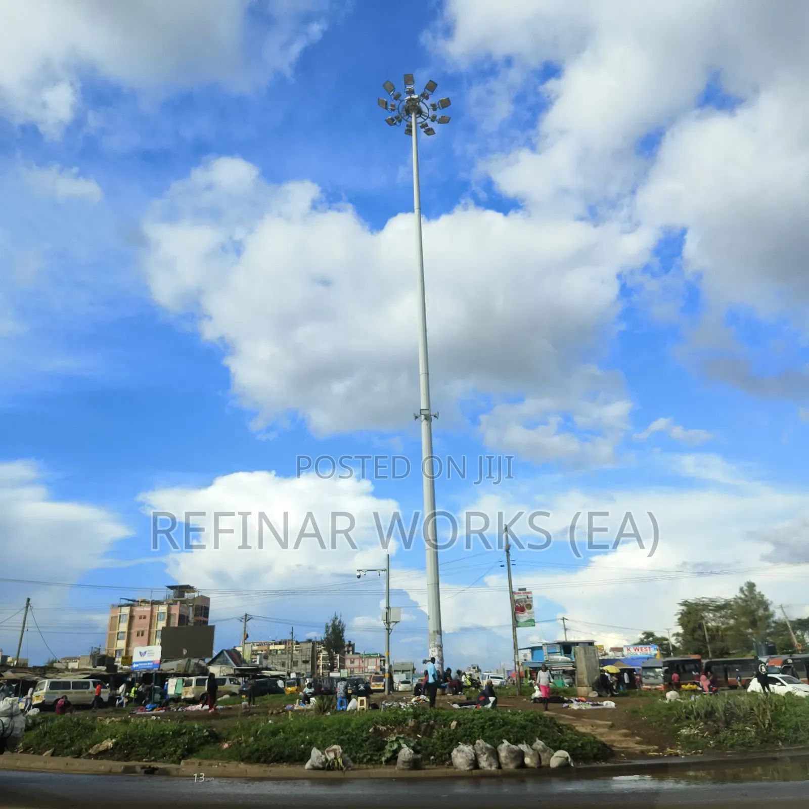 Village Rural High Mast Lighting Towers (Reliable Durable)