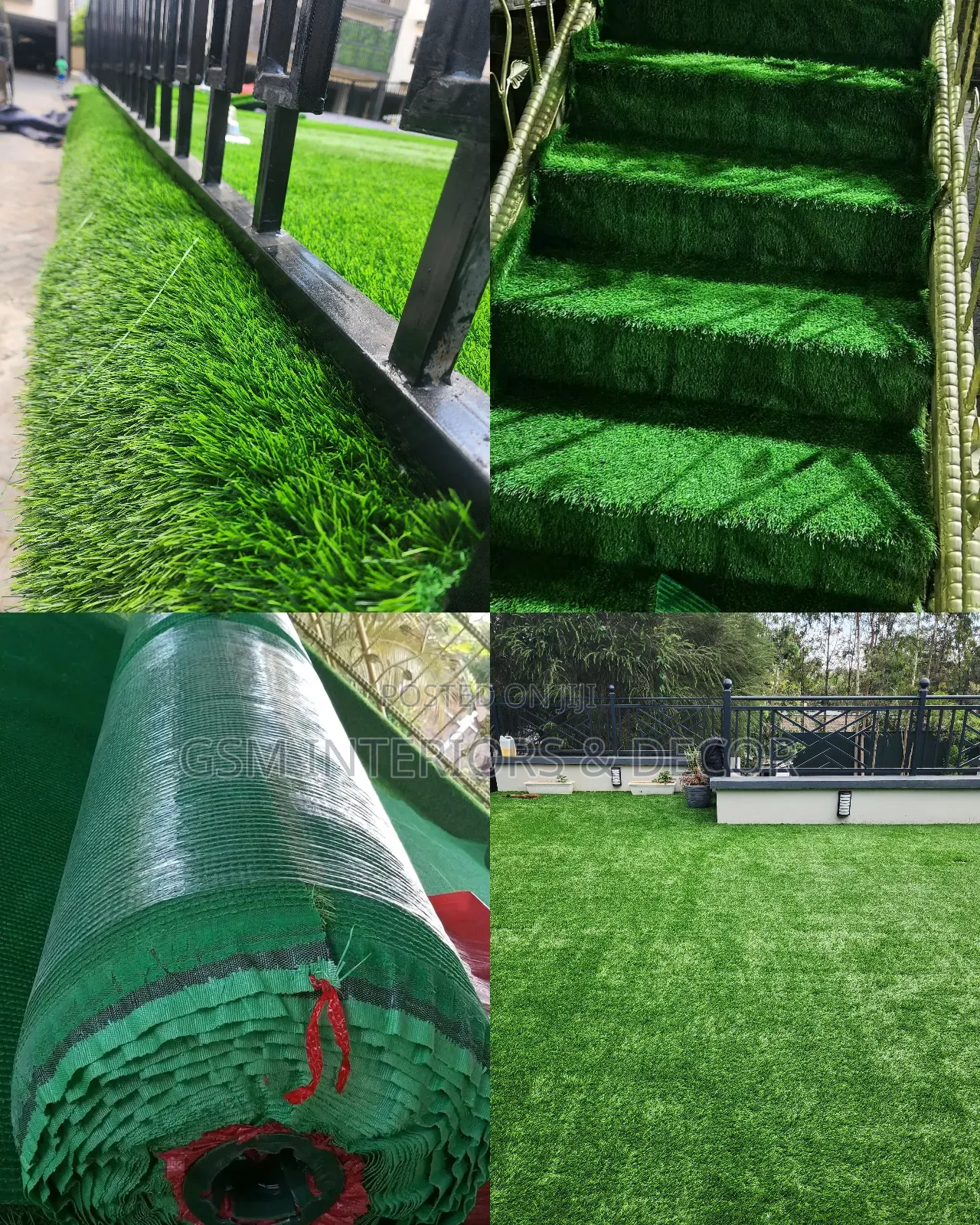Artificial Green Grass Carpets in Diverse Apllications