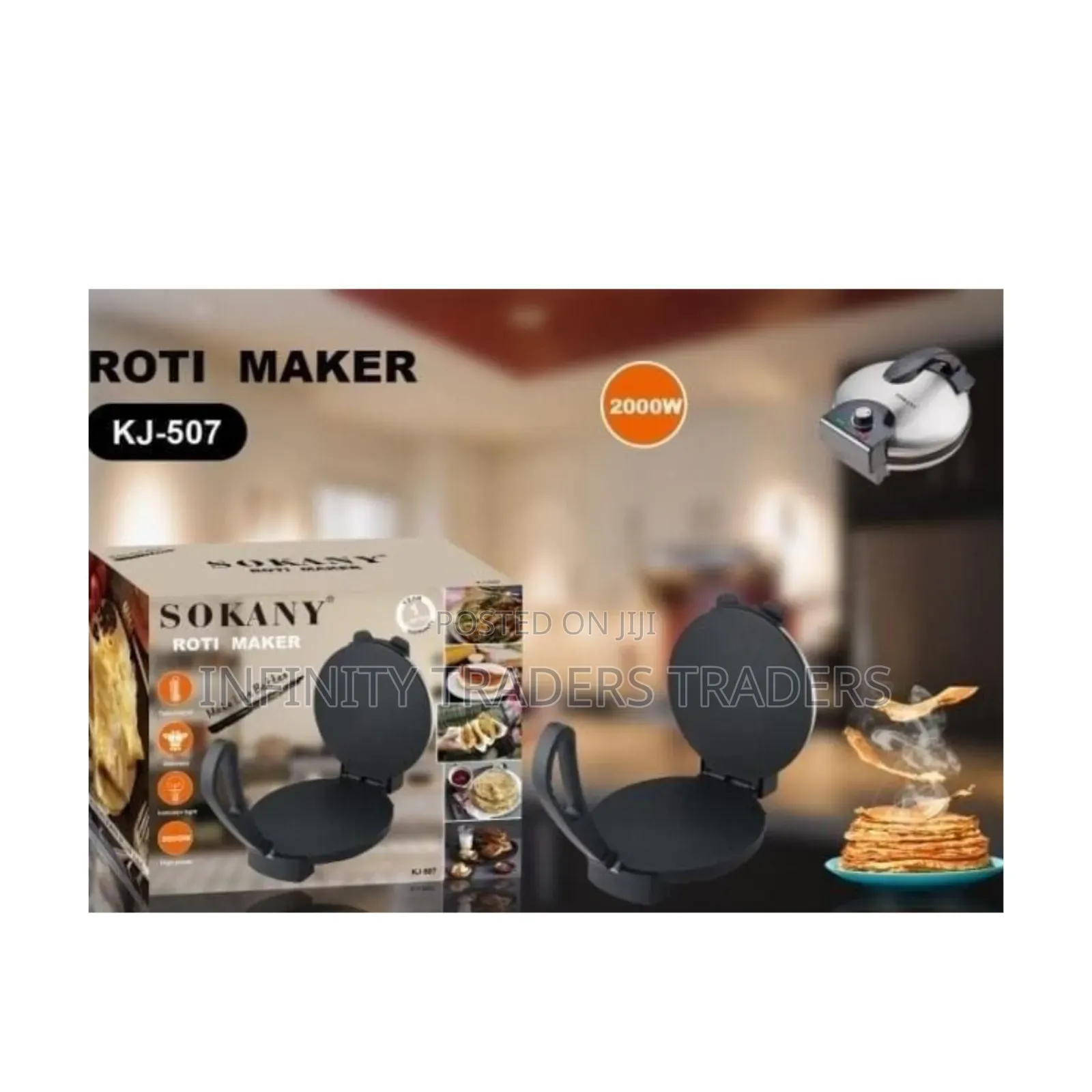 Sokany Chapati Maker