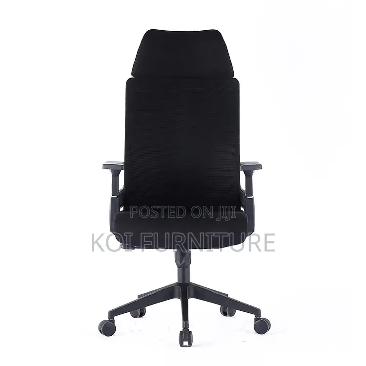 Office Chairs; Premium Orthopedic High Back Chair With Adjustable Arm