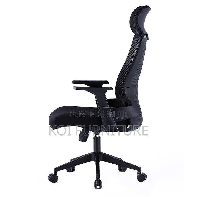 Office Chairs; Premium Orthopedic High Back Chair With Adjustable Arm