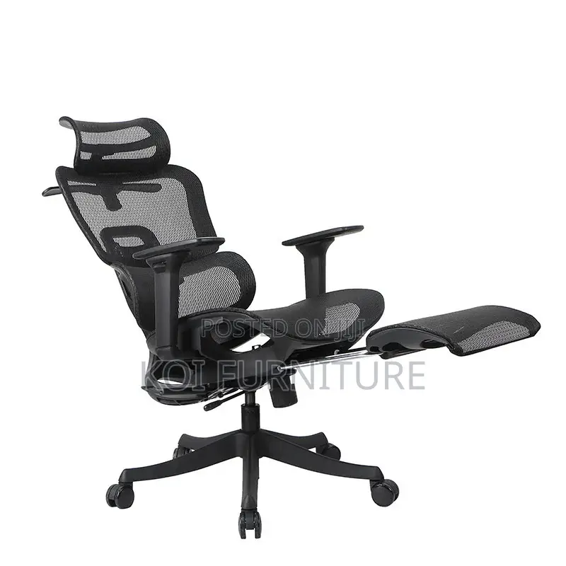 Office Chairs; Executive Orthopedic High Bacrest Seat With Footrest