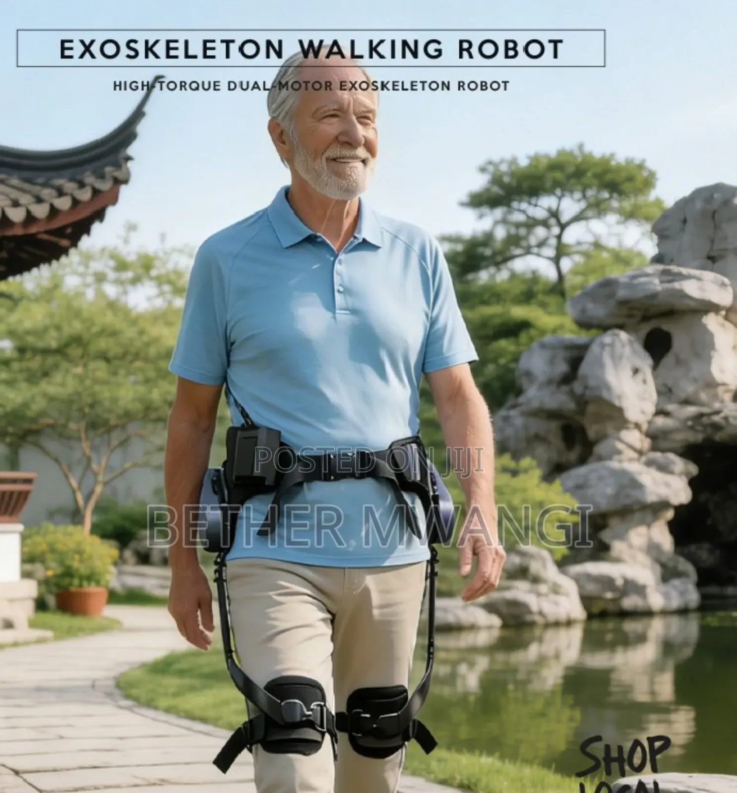 Walking Aid Exoskeleton Robot in Kenya(Pre Order Product)