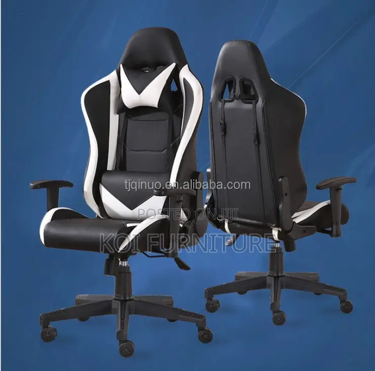 Office Chair : Generic High Back Adjustable Recliner Gaming Chair,