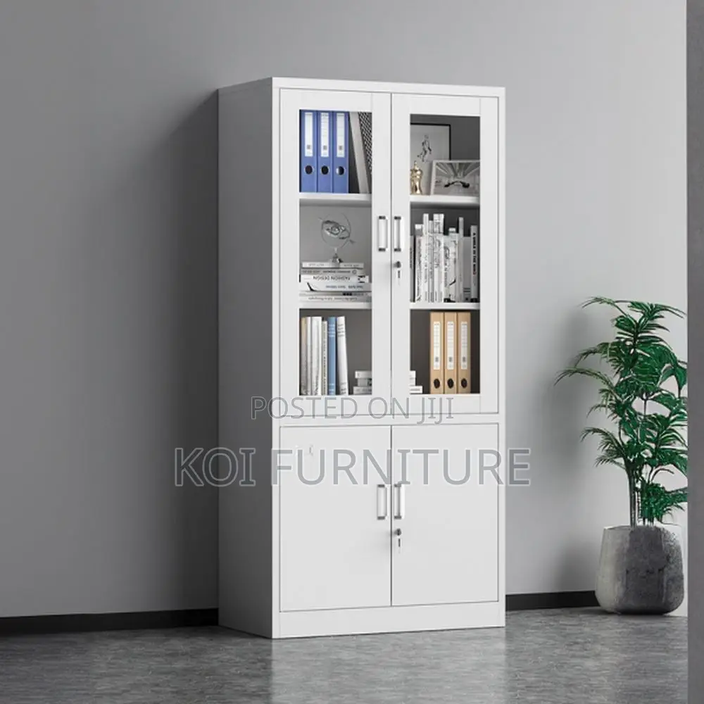 Office Cabinet : 2-Door Metallic Office Cabinet