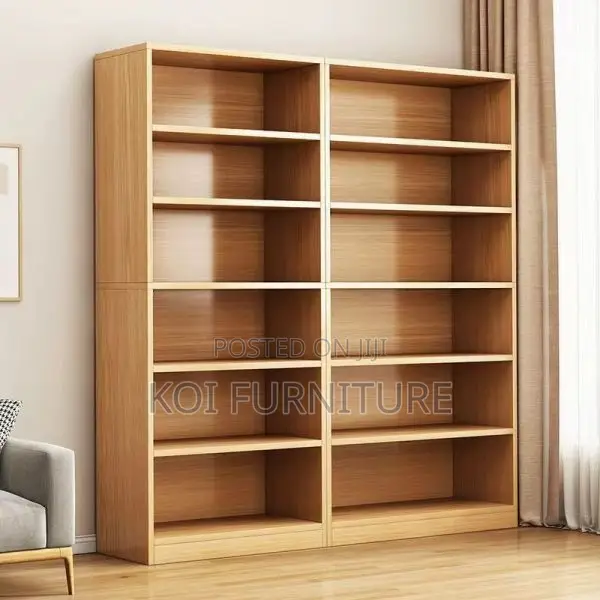 Office Bookcase : Modern Six Tier Cherry Bookshelf