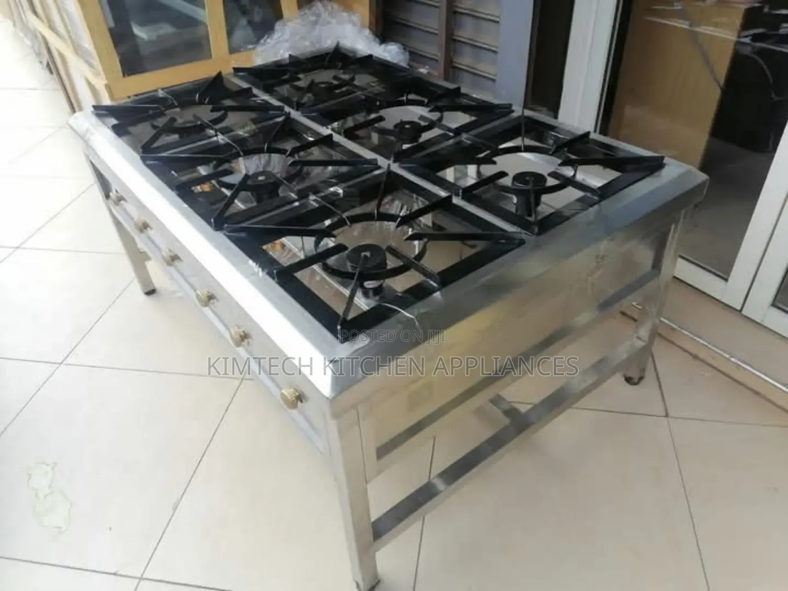 Stainless Steel 6burner Cooker