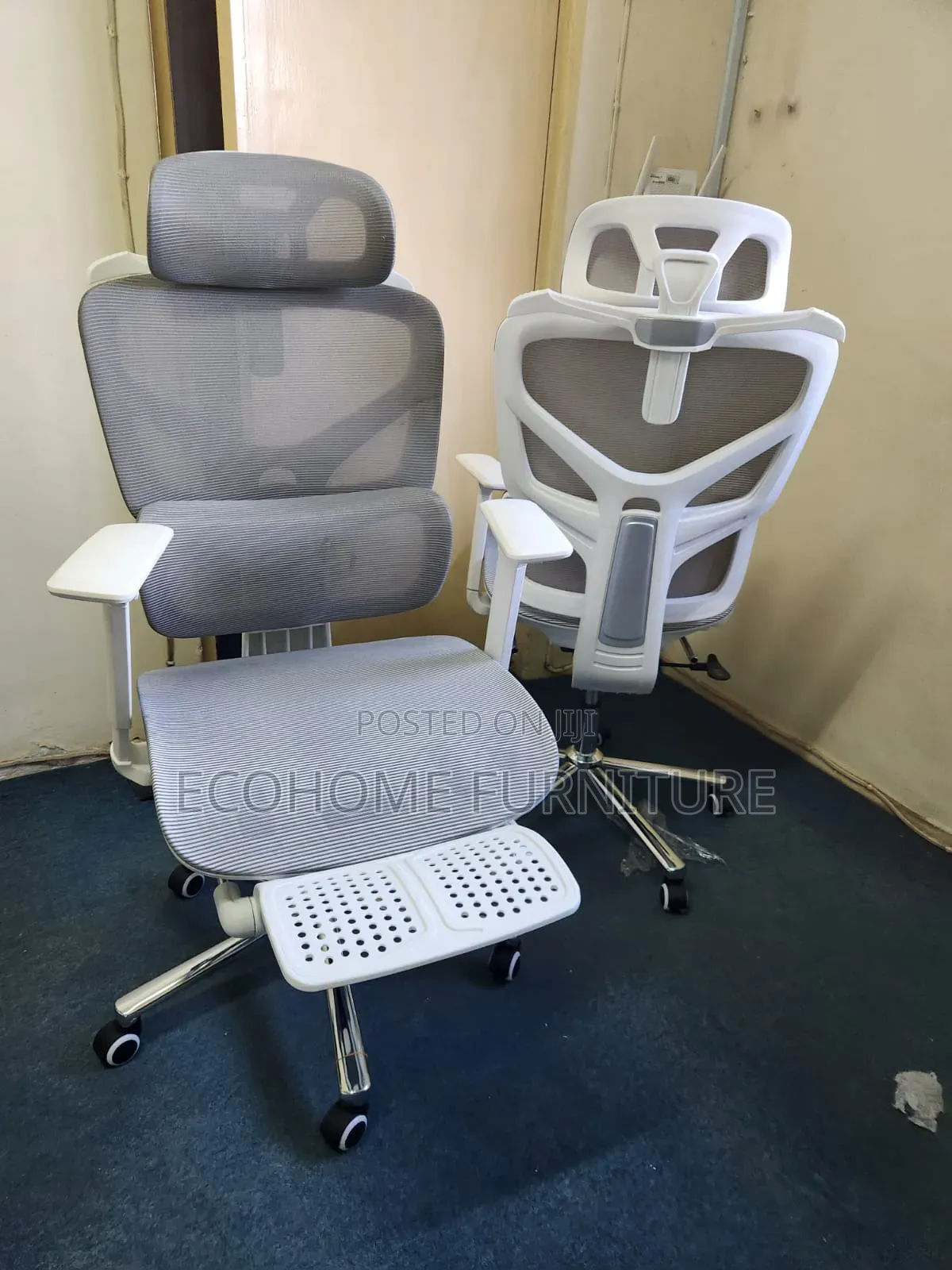 Orthopedic Office Chair With Footrest