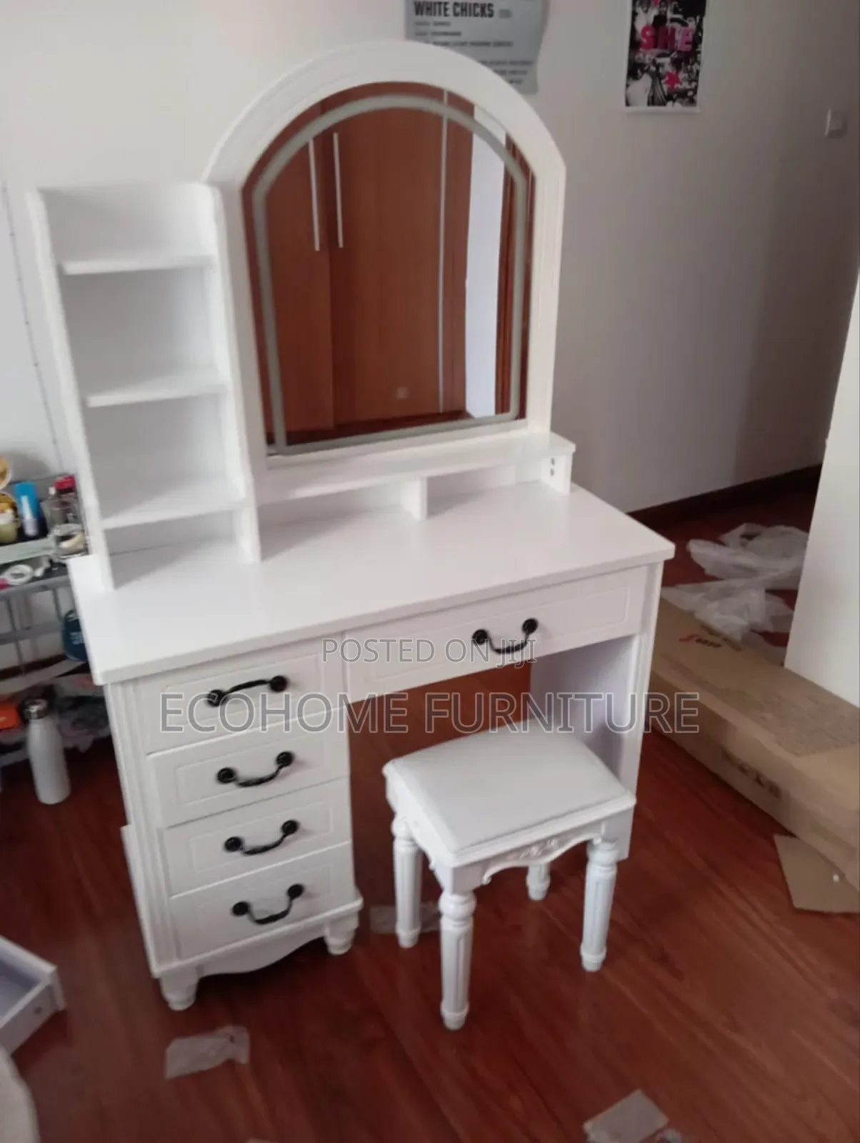 Dressing Mirror With Led Light