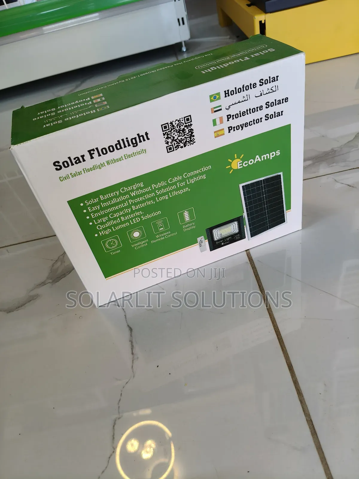 Powerful 65w Solar Led Floodlight for Outdoors