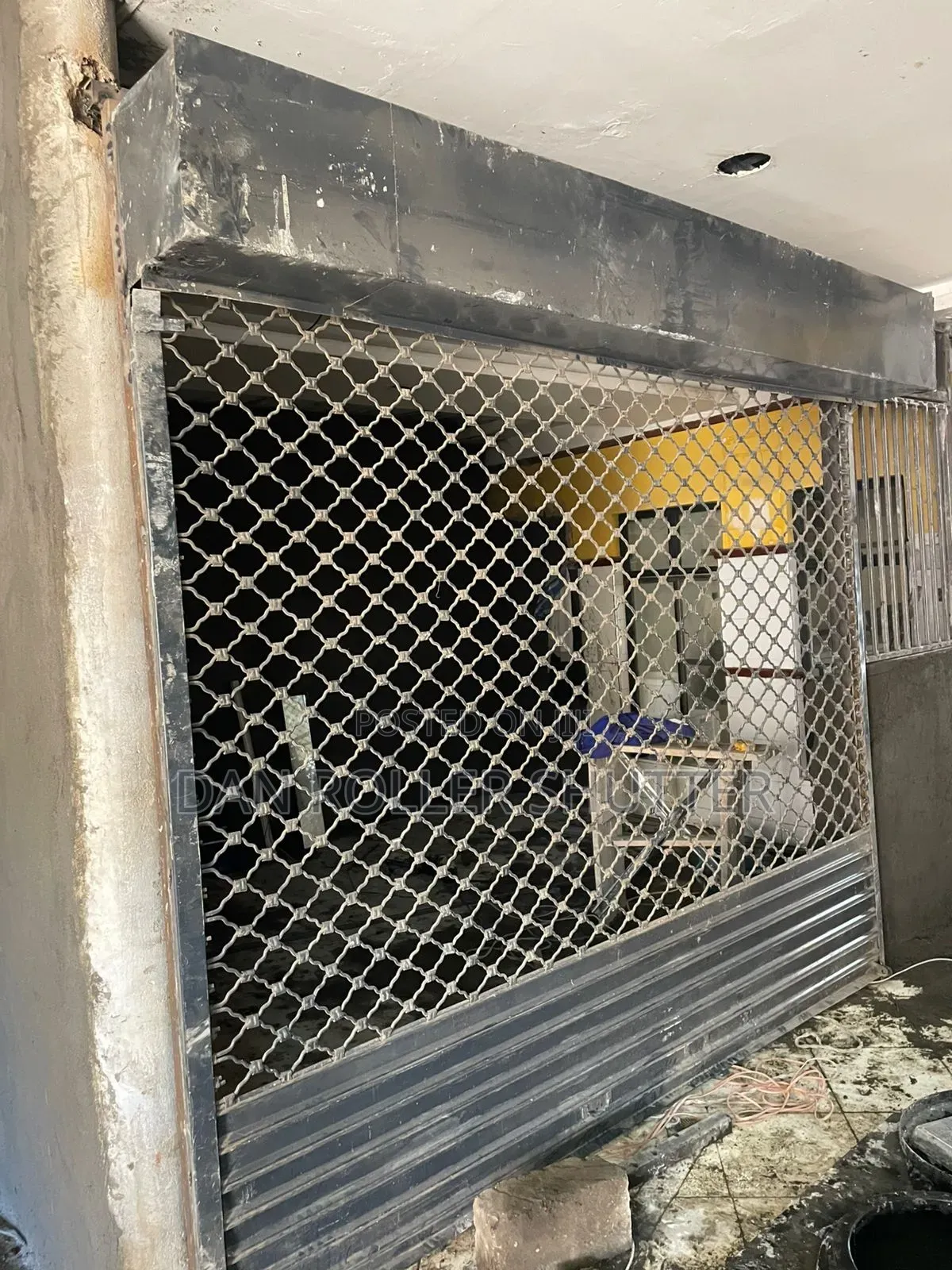 Electric Warehouse Security Door –