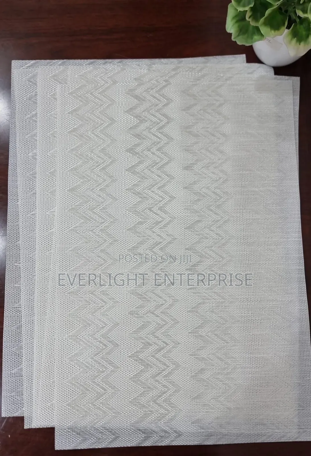 Woven PVC Table Mats Now Available
