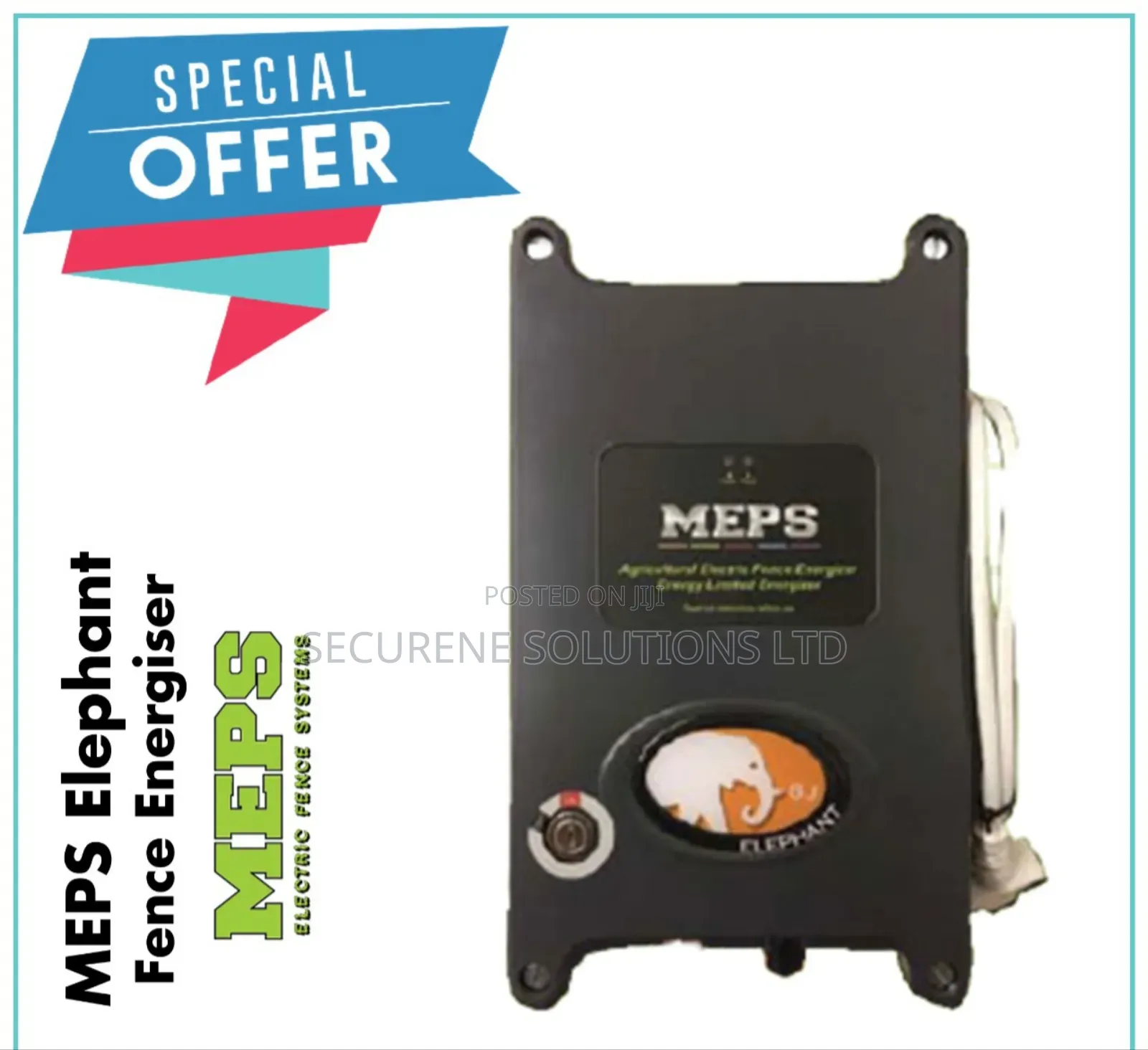 Meps Elephant Electric Fence Energizer