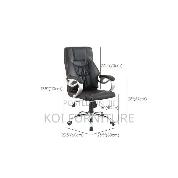 Office Chairs; Leather Executive Office Workplace Desk Chairs