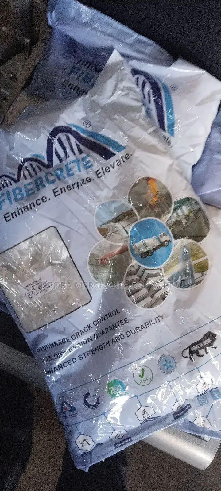 Polymer Fibre for Concrete Motor and Grout