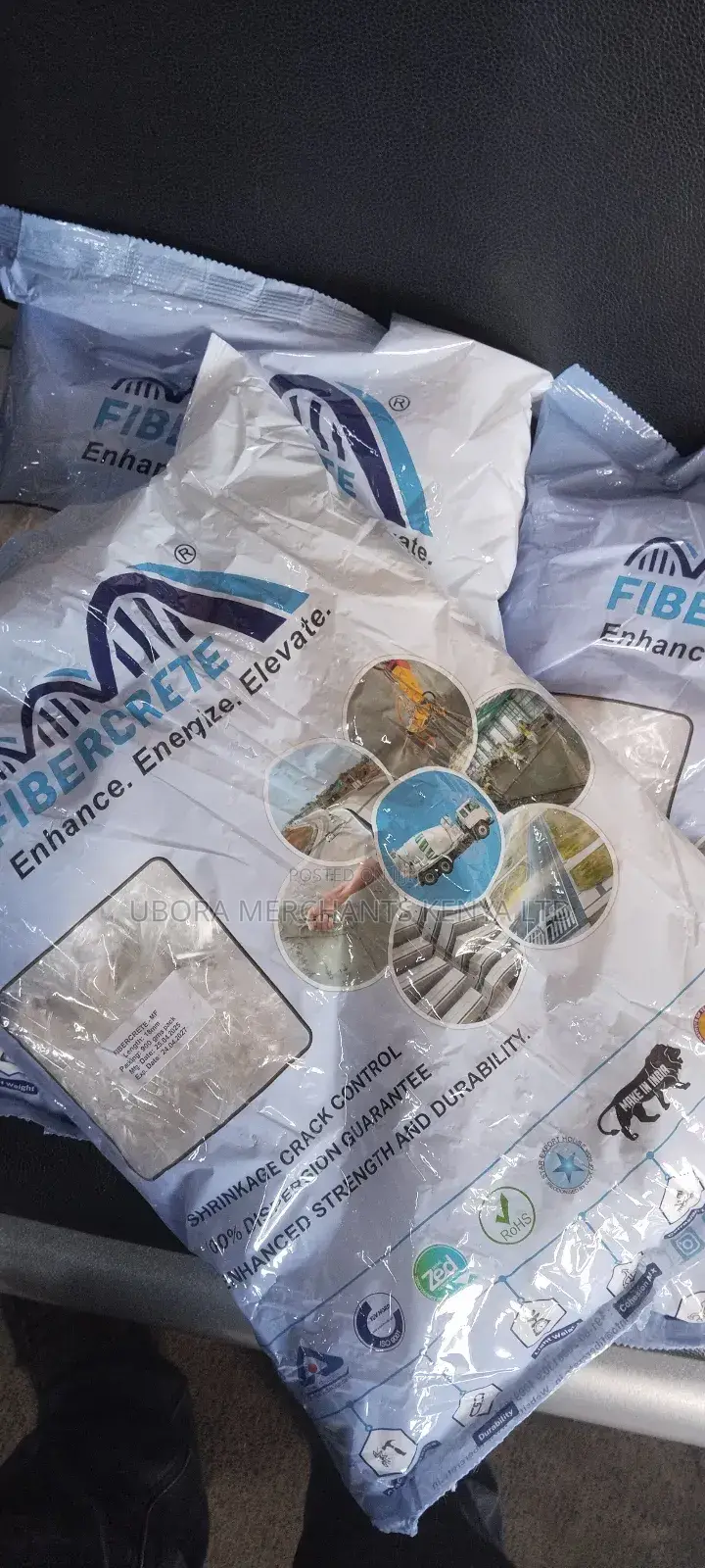 Polymer Fibre for Concrete Motor and Grout