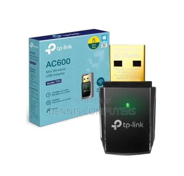 Ac600 Wireless Dual Band Usb Adapter - Tl-archer T2u