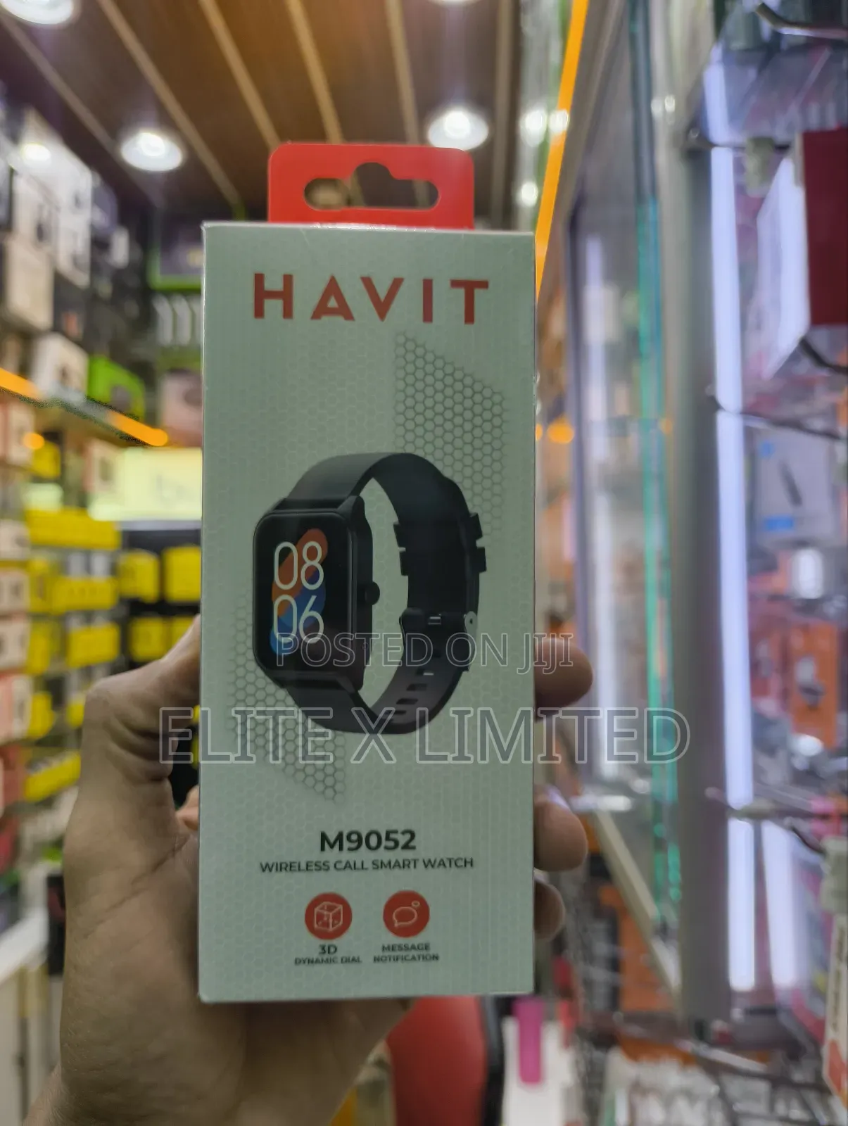 Havit M9052 1.85′′ Wireless, Call Compatible Android Smartwatch