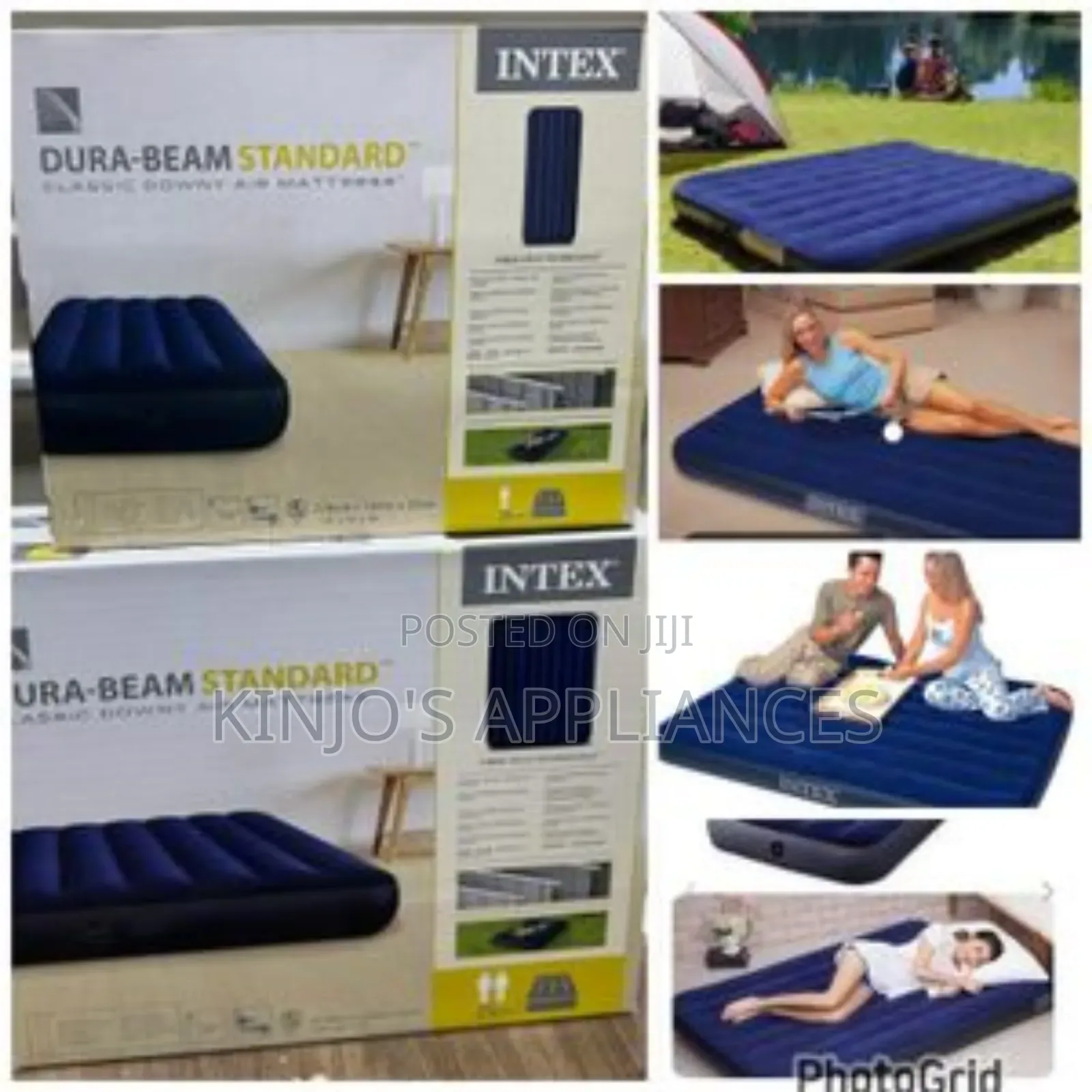 Intex Inflatable Mattress 2.5by6 With Free Pump