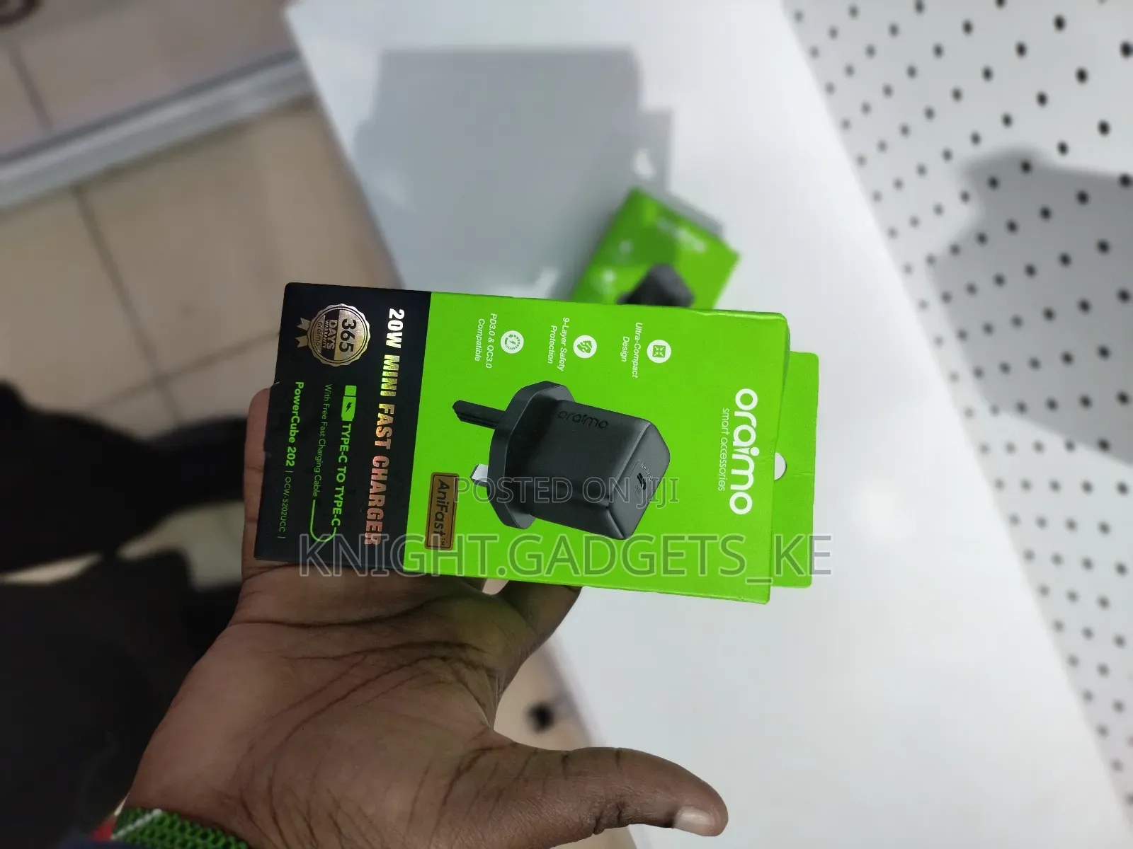 Oraimo 20watts Usb C Charger.