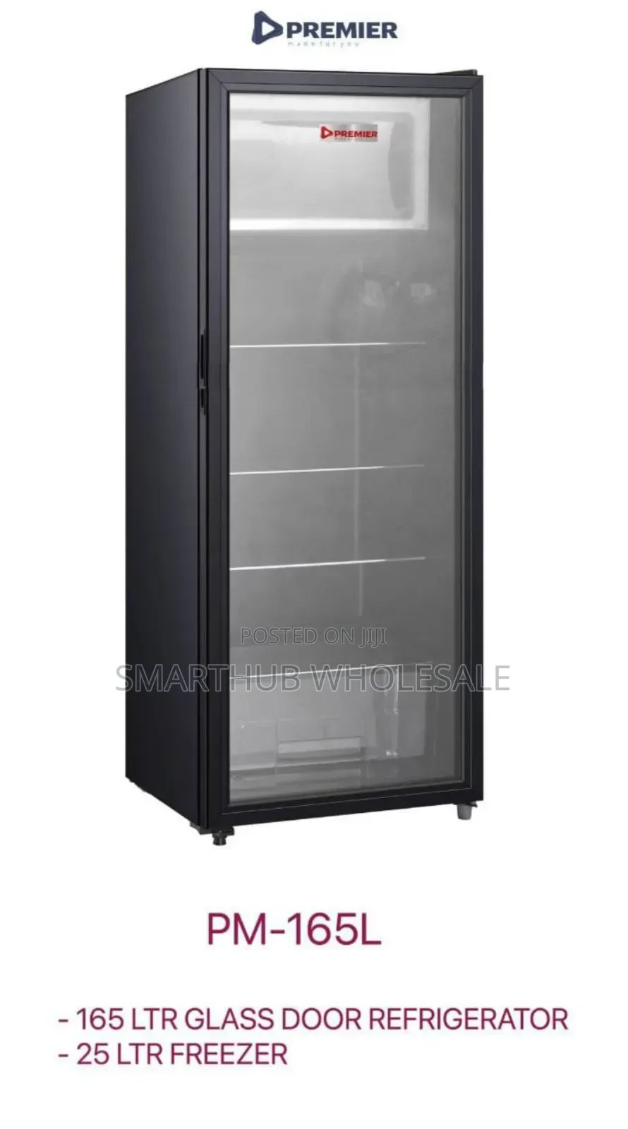 Premier Showcase 165 LTS Glass Door