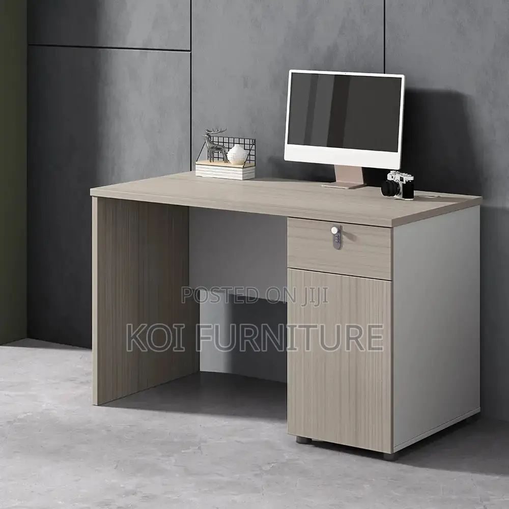 Office Desk; 1 Meter Straight Home Office Working Desk
