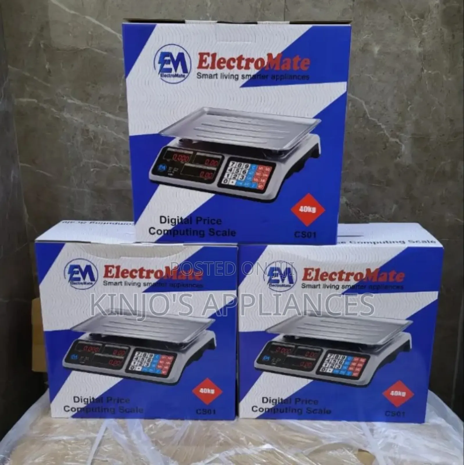 40kgs Electromate Digital Computing Weighting Scale