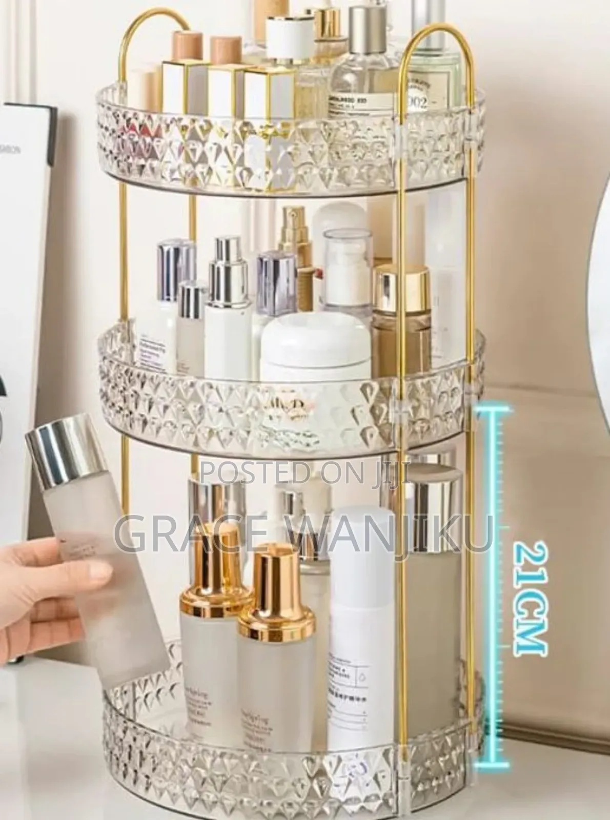 360° Rotating Acrylic Organizer